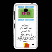 Coque Nokia Lumia 635 Merci l'arbitre Bonus offensif-défensif Blanc