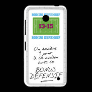 Coque Nokia Lumia 635 1 point bonus offensif-défensif Blanc