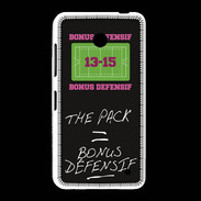 Coque Nokia Lumia 635 The pack Bonus offensif-défensif Noir