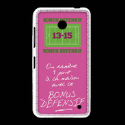 Coque Nokia Lumia 635 1 point bonus offensif-défensif Rose