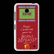 Coque Nokia Lumia 635 Merci l'arbitre Bonus offensif-défensif Rouge