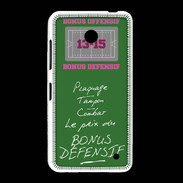 Coque Nokia Lumia 635 Plaquage Bonus offensif-défensif Vert