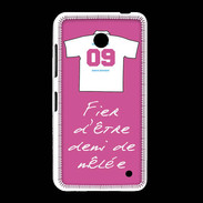 Coque Nokia Lumia 635 Demi de mêlée Bonus offensif-défensif Rose