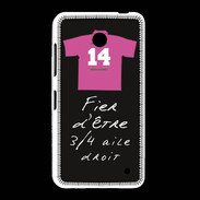 Coque Nokia Lumia 635 3/4 aile droit Bonus offensif-défensif Noir