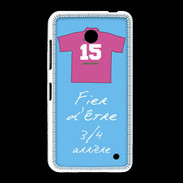 Coque Nokia Lumia 635 3/4 arrière Bonus offensif-défensif Bleu