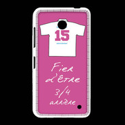 Coque Nokia Lumia 635 3/4 arrière Bonus offensif-défensif Rose