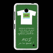 Coque Nokia Lumia 635 Moi je l'ai épousé Bonus offensif-défensif Vert