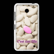 Coque Nokia Lumia 635 Dragée C'est une fille PR