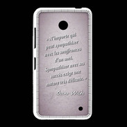 Coque Nokia Lumia 635 Sympathiser Rose Citation Oscar Wilde