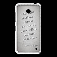 Coque Nokia Lumia 635 Société rêveur Gris Citation Oscar Wilde