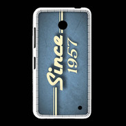 Coque Nokia Lumia 635 Since 1957 Bleu