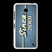Coque Nokia Lumia 635 Since 2001 Bleu