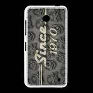 Coque Nokia Lumia 635 Since crane gris 1970