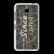 Coque Nokia Lumia 635 Since crane gris 1974