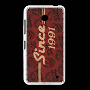 Coque Nokia Lumia 635 Since crane rouge 1991