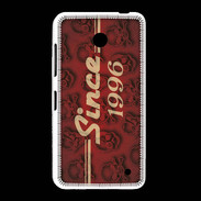 Coque Nokia Lumia 635 Since crane rouge 1996