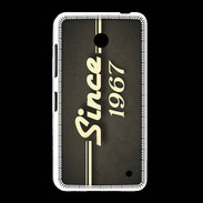 Coque Nokia Lumia 635 Since 1967 gris