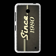 Coque Nokia Lumia 635 Since 1980 gris