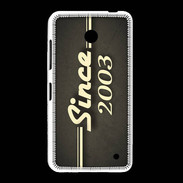 Coque Nokia Lumia 635 Since 2003 gris
