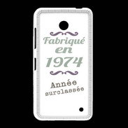 Coque Nokia Lumia 635 Fabriqué en 1974 ZG