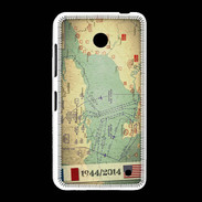 Coque Nokia Lumia 635 Débarquement Normandie Carte ZG