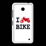 Coque Nokia Lumia 635 I love bike