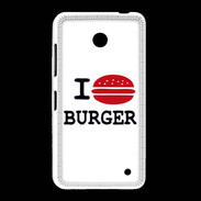Coque Nokia Lumia 635 I love Burger