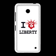 Coque Nokia Lumia 635 I love Liberty