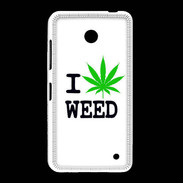 Coque Nokia Lumia 635 I love Weed