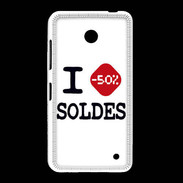 Coque Nokia Lumia 635 I love Soldes