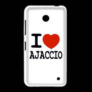 Coque Nokia Lumia 635 I love Ajaccio