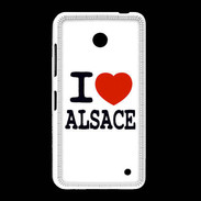 Coque Nokia Lumia 635 I love Alsace
