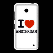 Coque Nokia Lumia 635 I love Amsterdam