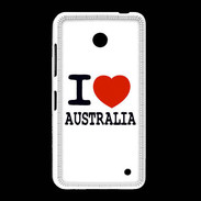 Coque Nokia Lumia 635 I love Australia