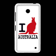 Coque Nokia Lumia 635 I love Australia 2