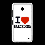 Coque Nokia Lumia 635 I love Barcelona