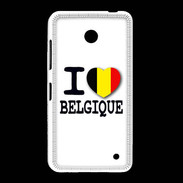 Coque Nokia Lumia 635 I love Belgique 2