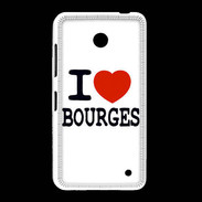 Coque Nokia Lumia 635 I love Bourges