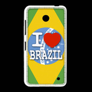 Coque Nokia Lumia 635 I love Brazil 3