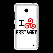 Coque Nokia Lumia 635 I love Bretagne 2