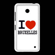 Coque Nokia Lumia 635 I love Bruxelles