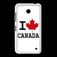 Coque Nokia Lumia 635 I love Canada 2