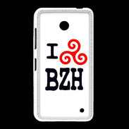 Coque Nokia Lumia 635 I love BZH 2