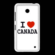 Coque Nokia Lumia 635 I love Canada
