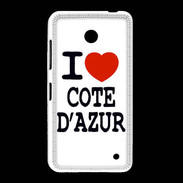 Coque Nokia Lumia 635 I love Cote d'Azur