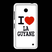 Coque Nokia Lumia 635 I love Guyane