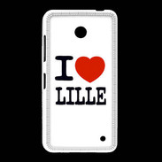 Coque Nokia Lumia 635 I love Lille