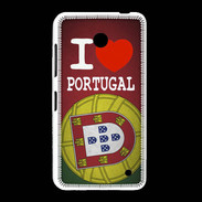 Coque Nokia Lumia 635 I love Portugal 3