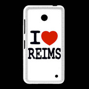 Coque Nokia Lumia 635 I love Reims