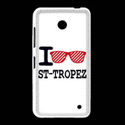 Coque Nokia Lumia 635 I love Saint Tropez 2